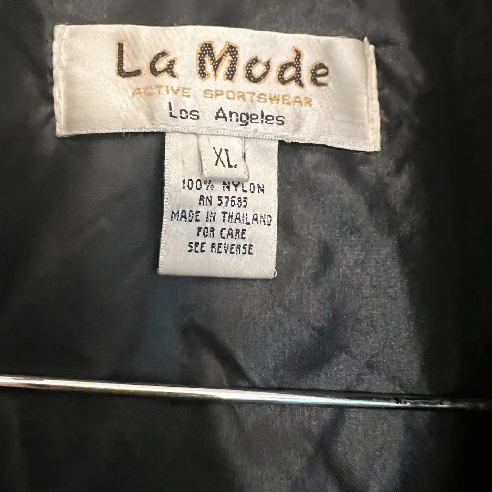 BG Bally’s Grand La Mode Los Angeles vintage Players Jacket w cuff and band.